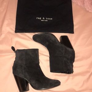 Rag and Bone Black Boots Size 36.5